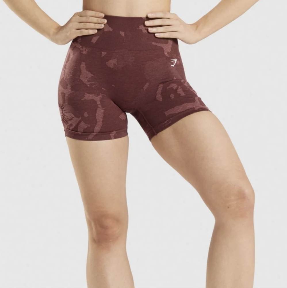 Gymshark adapt camo seamless shorts